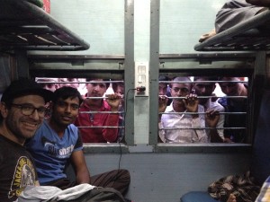 The train from Jaisalmer to Delhi